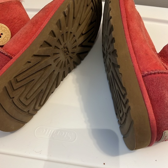 UGG Pink Shearling Boots - Picture 3 of 3